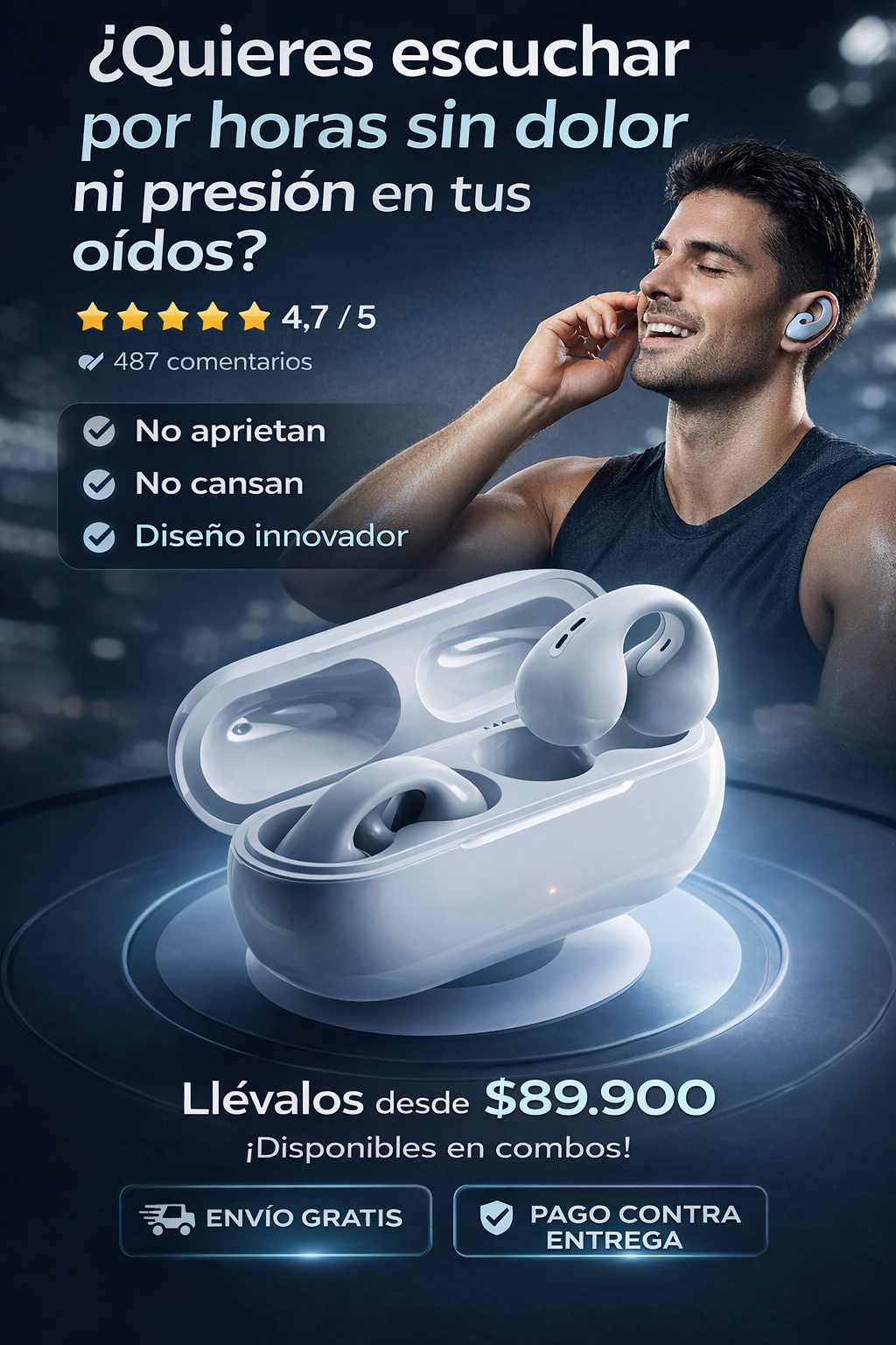 Audifonos Ambie EarStyle - Para todos!